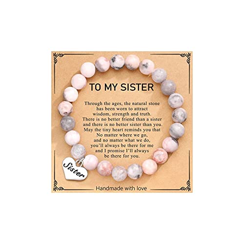 Image of Sister Bracelet Sister Birthday Gifts from Sister To My Bonus Sister Bracelet for Women Trendy Birthday Party