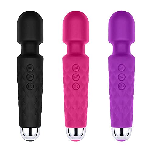 Massageador Vibrador Recarregável Soft Toch Com 20 Vibrações Super Potente (PINK)