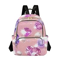 Mnsruu Diamond Pattern Backpack Purse Ladies Rucksack Travel Shoulder Bag Casual Daily Backpack