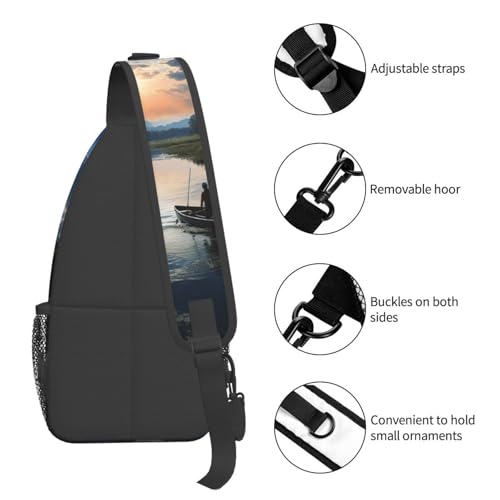 Mochila tipo bandolera pequeña para mujeres y hombres miniatura 5