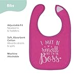 The Peanutshell Baby Girl Terry Bib Set of 8-100% Cotton, Soft, Absorbent Baby Bibs, Toddler Girl Set, Newborn & Infant Bib - Pink - Image 2