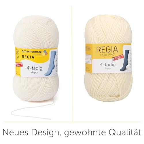 Regia 4-fädig Uni Sockengarn 50g – Bild 5