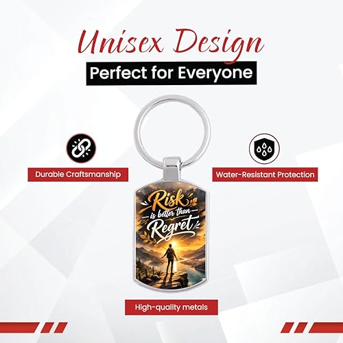 Image of Premium Printed Metal Keychain for Men & Women | High-Definition Artwork Print | Durable Key Ring for Car, Bike, Home & Office Keys | Stylish Decorative Key Holder Gift