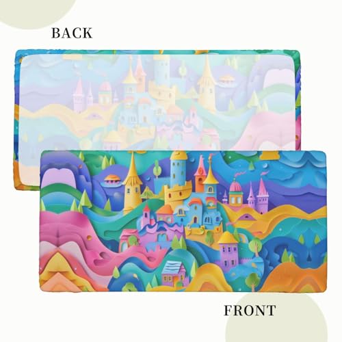 Nappe élastique lavable Dream Castle imperméable table 1.5m - 5