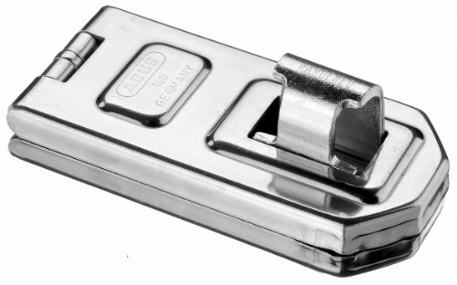 Abus 140/120 C Weather Stainless Steel Hasp, 4-3/4 Inch, Silver #TOP20