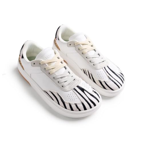 GIOSEPPO Enkare, Scarpe da Ginnastica Donna, Zebra, 39 EU