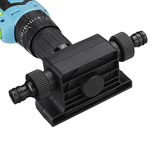 Pompe de perceuse auto-amorçante portable pour transfert de fluides