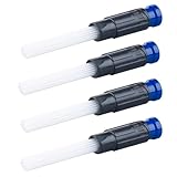 Staubsaugeraufsatz, Universal-Staubsauger,mit 30 flexiblen Saug-Röhrchen (Staubsaugerdüsen,...