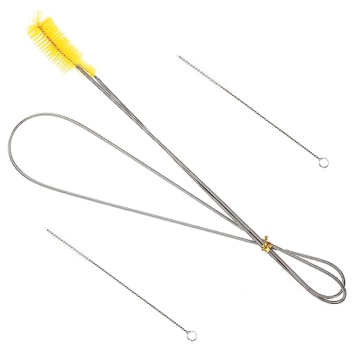 HANABASS Double-Ended Hose Cleaning Brush Pipe Cleaners for Dryer Vent Drain Cleaning Brush