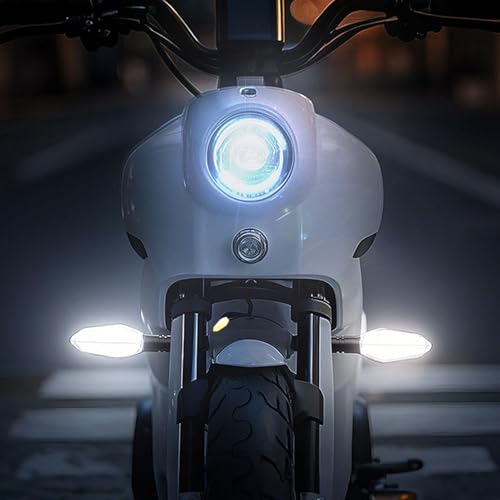 Clignotant moto LED 12V universel avec 27 modes d'éclairage pour Road Glide et Street Glide
