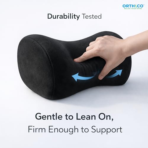 Image of Car Neck Rest Pillow Pack of 2, Memory Foam Ergonomic Neck Pillow for Car Seat Head Support, Universal Neck Rest for Car Driver Or Passenger, Black, 1 Year Warranty