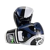 Boxhandschuhe Guocui Series chinesischen Stil Kampf Professionelle Handschuhe Praxis Handschuhe Vereinstraining Erwachsene Sanda Kampf Ausbildung Kickboxen Boxen Supplies,Blau,10oz