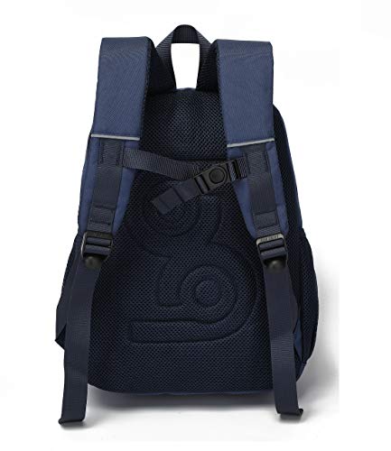 Image of Reelay mee 12 L Light Weight, Polyester Backpack for Jr /Sr KG kids - 2727 (R Blue)