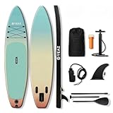 SUPボード サーフボード SUPスタンドアップパドルボード インフレータブル初心者M Wスタンドアップパドルボード 長さ300センチメートル 幅86センチメートル 厚さ15センチメートル ウォータースポーツボート サーフィンヨガ 軽量安定 滑り止め釣り用インフレータブルボート (CN-6)
