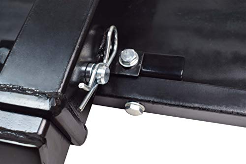 Nokins Golf Cart Rear Seat Trailer Hitch With Receiver Stainless Steel Bolt, Plating Powder Coating Double Layer Anti-Rust, Fits For Club Car Ezgo Yamaha #TOP4