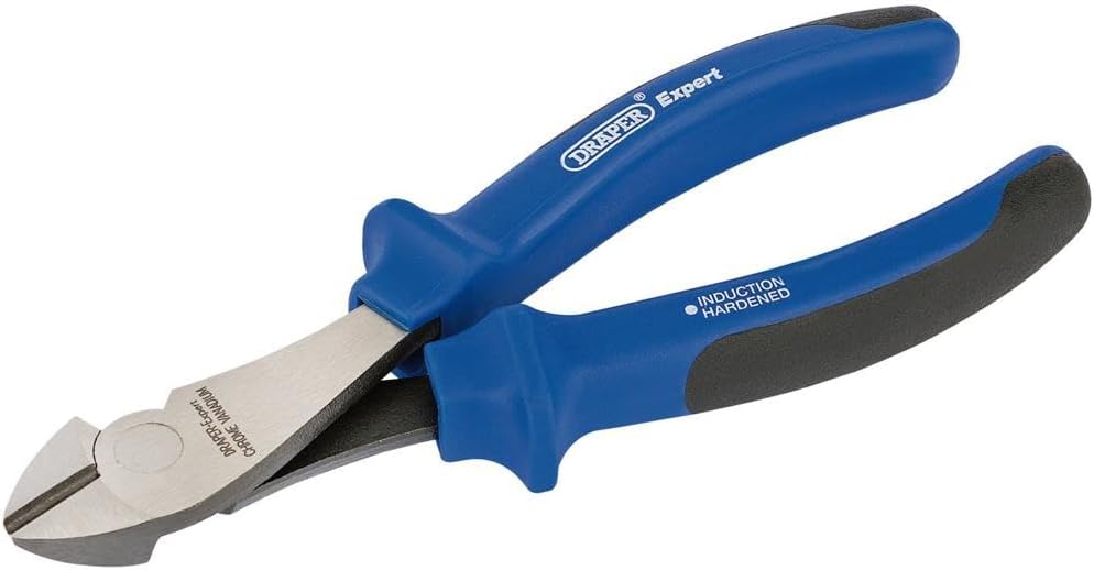 Draper Expert 68892 160 mm Heavy-Duty Soft-Grip High-leverage Diagonal Side Cutters