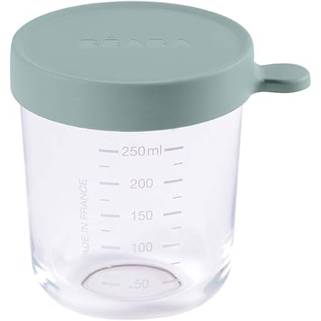 Lot De 12 Pot De Conservation Repas Bebe En Verre Pour La Conservation Des Repas Bebe Faits Maison Hermetiques Et Reutilisables Ecologiques Et Zero Dechets Facile A Remplir