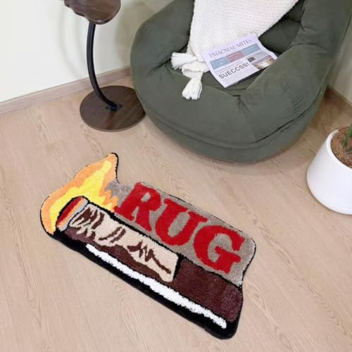 Tapete Decorativo Flame Tufted LAKEA 80x42 cm miniatura 4