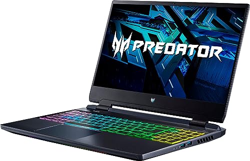 Image of Acer Predator Helios 300 Intel Core i7-9750H 15.6 inches Full HD (1920 X 1080), LED NVIDIA Gaming Laptop, GeForce GTX 1660 Ti 144Hz Display 16GB DDR4 512GB PCIe NVMe SSD RGB Backlit Keyboard, Windows 10 Home, 2.39950168 kg, PH315-52-710B