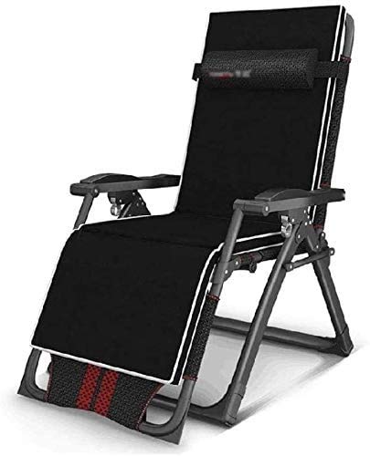 Chaises longues inclinables pour patio et jardin pliantes B
