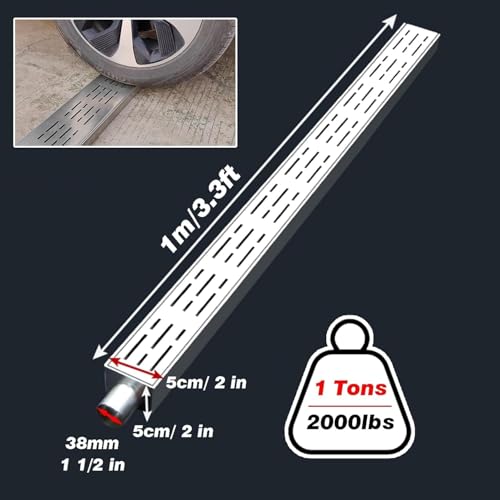 Couvercle de vidange en métal robuste avec adaptateurs d'angle de drainage pour puits - 3