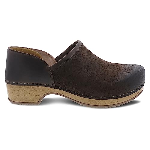 Image of Dansko Brenna Slip-On Clogs for Women - Memory Foam and Arch Support for All -Day Comfort and Support - Lightweight EVA Outsole for Long-Lasting Wear