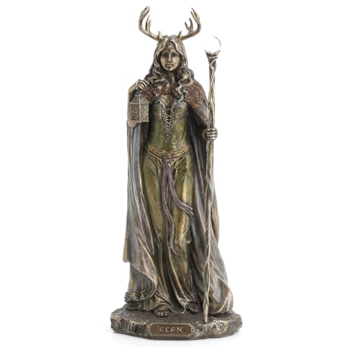 Estatua de Elen of The Ways Diosa del Bosque con cuernos