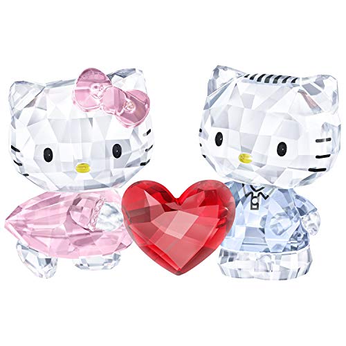 Swarovski Hello Kitty & Dear Daniel Crystal Figurine, Crystal, Multi-Colour, 8.2