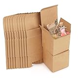 Nel pacco sono inclusi: scatole regalo in carta kraft. Realizzate in carta kraft, ogni set contiene 25 scatole con le dimensioni 10x10x10 cm.