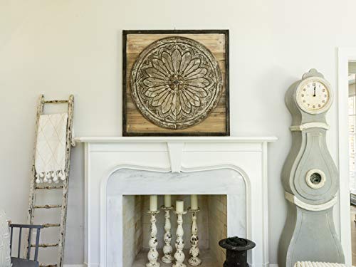 Creative Co Op Large Distressed Grey Grandfather product photo Creative Co Op Large Distressed Grey Grandfather product