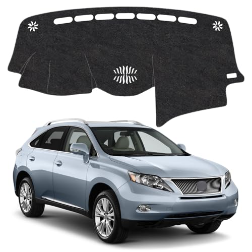 Image of Dash Cover Mat for Lexus RX330 2004-2006 & RX350 2007-2009 & RX400h 2006-2008 Non-Slip Dashboard Cover Mat Sunshade UV Rays Protector Interior Accessories