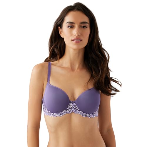 Image of Wacoal Womens Embrace Lace Lightly Padded Underwire Mid Coverage T-Shirt Bra, 853191