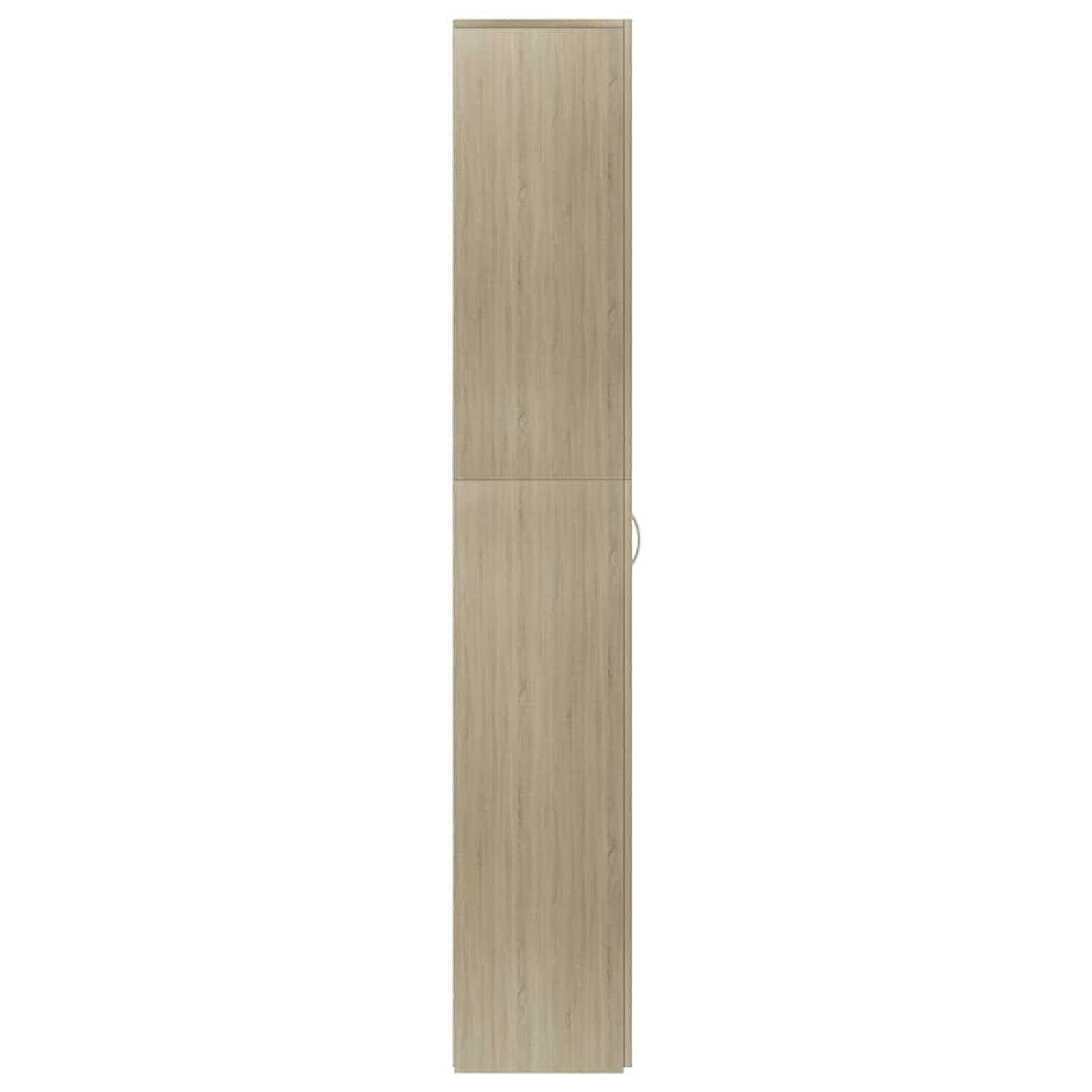 Armadio per Ufficio Rovere Sonoma 60x32x190cm Legno Multistrato,Armadio per Ufficio,Armadi Archivio,Armadio per Collezione per Ufficio-800300