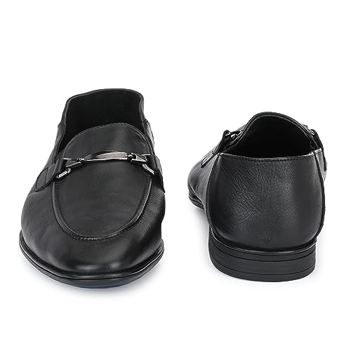 Image of egoss Luxe Premium Genuine Leather Loafer Formal Shoes for Men-AS-1
