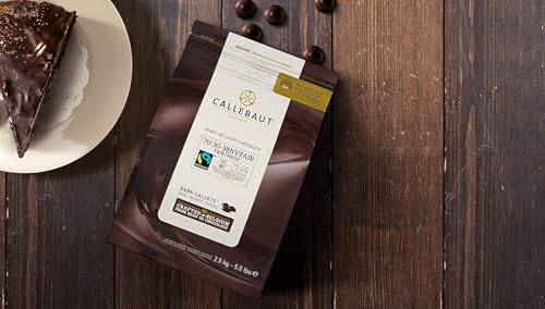 Callebaut 70% dark chocolate chips (callets) 2.5kg