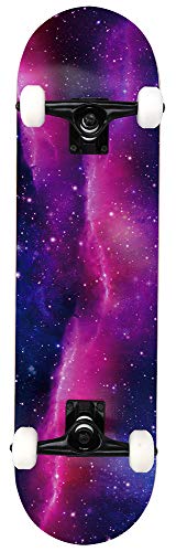 Chromewheels 31 Inch Skateboard Complete Skateboards Double Kick Skate Board 7 Layer Canadian Maple Deck Skateboard For Kids And Beginners #TOP7