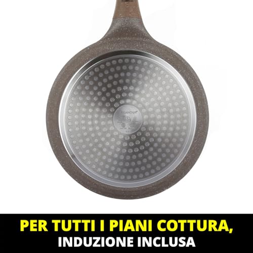 Crêpière CM24 sans matière grasse pour crêpes fines de 24 cm
