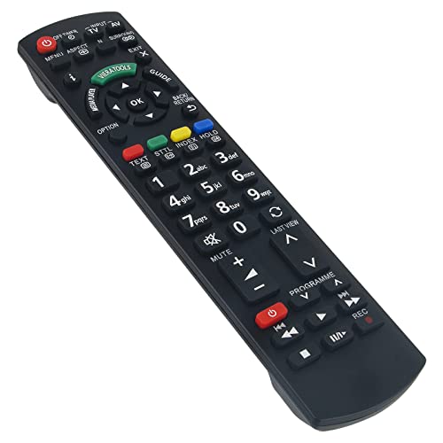 New N2QAYB000717 Remote Control Replacement for Panasonic TY-ST42PX5W TX-P50X50E TX-P42X50E TX-L32X5B TX-L50EM5B TX-P50X50B TX-P50X50E TX-PR50X50 TXP42X50B TX-L32EM5B TX-L39EM5B TV Remote Controller - Image 3