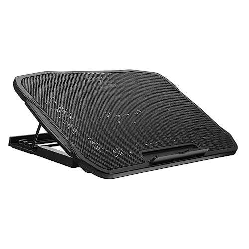Laptop Cooling Rack ajustable con ventiladores silenciosos miniatura 1