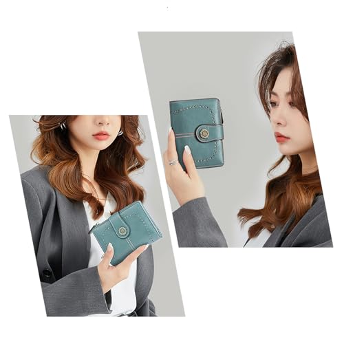 Womens Wallet Leather Bifold Rfid Blocking Wallet3