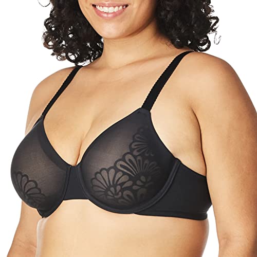 Bali Women's Beauty Liftâ„¢ Uplifting Support Underwire Bra Bra, -black/nude, 36D