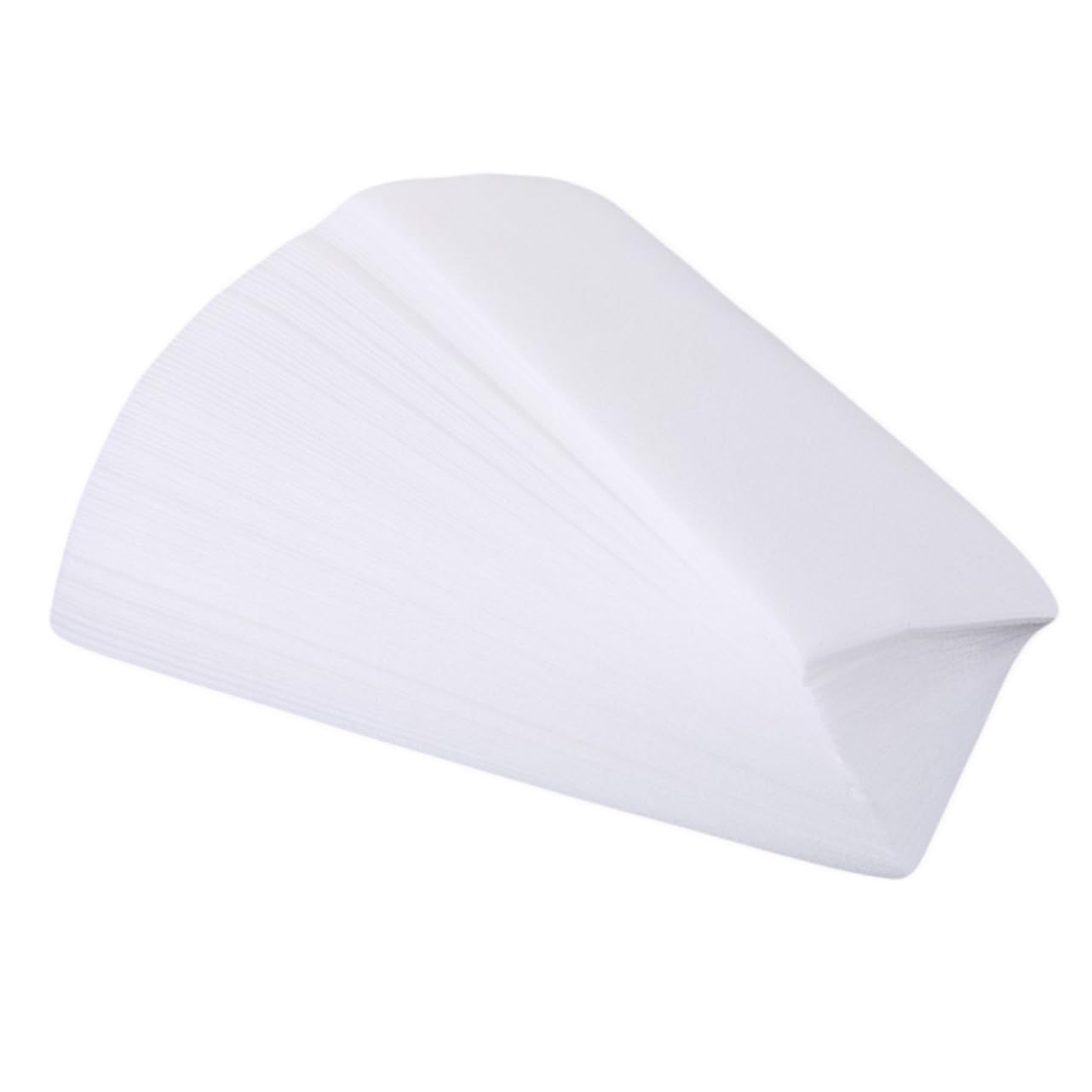 FOMIYES Facial Body Wax Strips 200pcs Soft Beeswax Waxing Papers Gentle Hair Removal for Sensitive for Home Salon