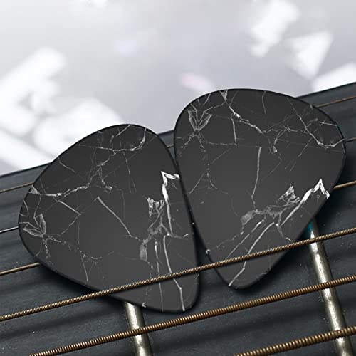 Pack de 12 médiators en marbre noir pour guitare électrique Guitare acoustique Diverses guitares - Les Beatles, Paul McCartney, John Lennon, RIngo Starr, George Harrison Pack de 12 médiators en marbre noir pour guitare électrique Guitare acoustique Diverses guitares – Image 7