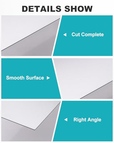 WENHUALI 4 Pcs 20 Gauge Steel Sheet Metal 12" x 6" Cold Rolled Steel Plate Sheet Metal Weldable for DIY Projects, Industrial, Professional - Image 4