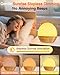 Sunrise Alarm Clock with Sound Machine - Wake Up Light, Wood Grain, Bluetooth, Dual Digital Alarm Clocks for Bedrooms, Adjustable Brightness, 30 Sleep Sounds, White Noise Machine for Baby & Adults