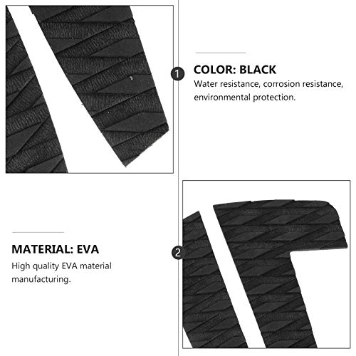 BESPORTBLE 5Pcs Convés Prancha EVA Almofadas De Tração Antiderrapante Pad Cauda Aperto Substituição