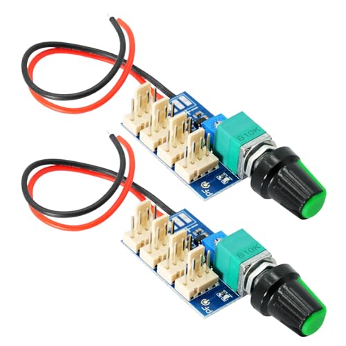 Regolatore Di Velocità PWM 4 Pin Per Motori Brushless 8-24V DC – Potenza Max 120W (24V 5A), Modulo Per Ventole E Progetti Fai Da Te