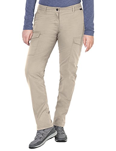 Jack Wolfskin Liberty Cargohose für Damen, Light Sand, 40 (US 31/31)