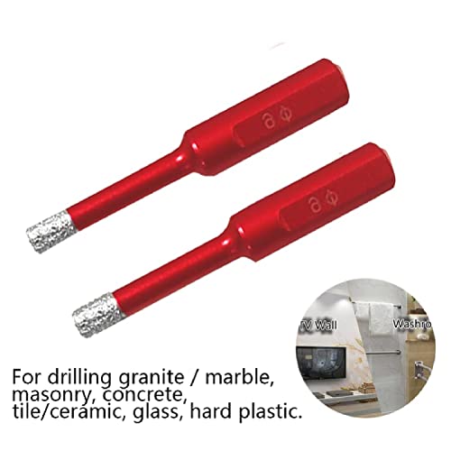 Broca Diamante 6 mm para Cerámica y Mármol 2 Piezas miniatura 2