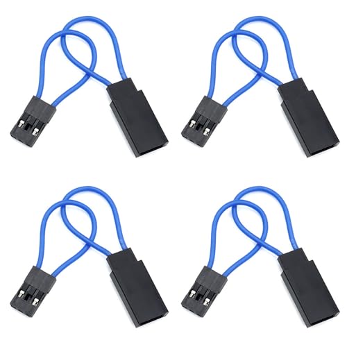 4PCS RC Receiver Universal Bind Plug Cable for Flysky FS-GR3E FS-IA6B Spektrum AR630 AR8020T AR8360T Receivers